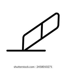 Eraser Vector Line Icon Design