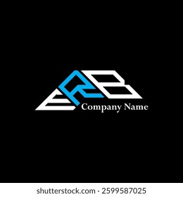 ERB logo design, ERB simple and modern logo. ERB luxurious alphabet design  