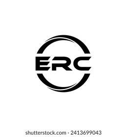 ERC Letter Logo Design, Inspiration for a Unique Identity. Modern Elegance and Creative Design. Watermark Your Success with the Striking this Logo.
