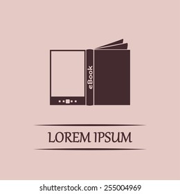e-reader, book vector icons