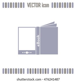 e-reader, book vector icons