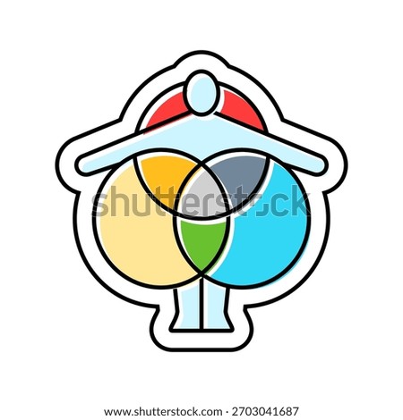 ergonomic design color icon vector. ergonomic design sign. isolated symbol illustration