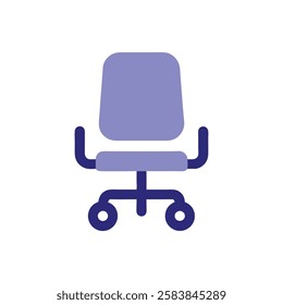 Ergonomic Office Chair with Adjustable Armrests and Wheels