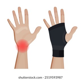 Ergonomic Wrist Brace for Pain Relief