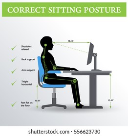 Posture Chair Images Stock Photos Vectors Shutterstock
