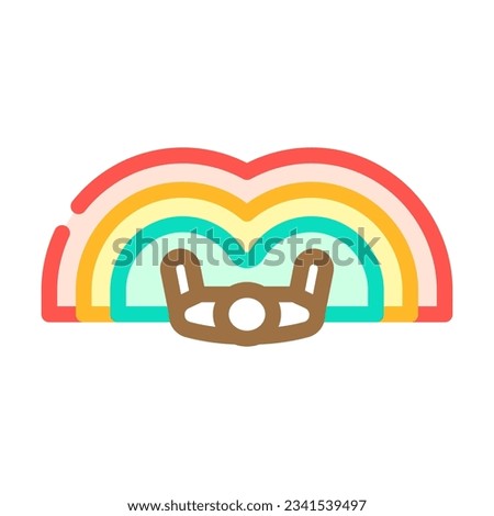 ergonomics principles mechanical engineer color icon vector. ergonomics principles mechanical engineer sign. isolated symbol illustration