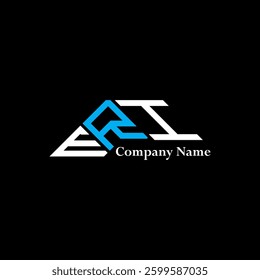 ERI logo design, ERI simple and modern logo. ERI luxurious alphabet design  