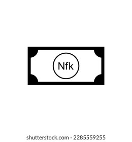 Eritrea Currency Symbol, Eritrean Nafka Icon, ERN Sign. Vector Illustration