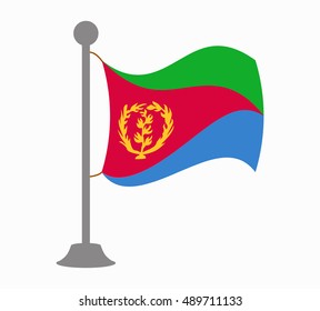 eritrea flag mast