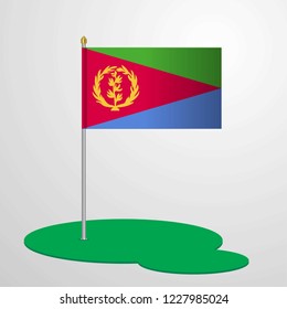 Eritrea Flag Pole