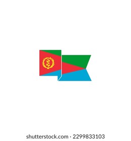 Eritrea flags icon set, Eritrea independence day icon set vector sign symbol