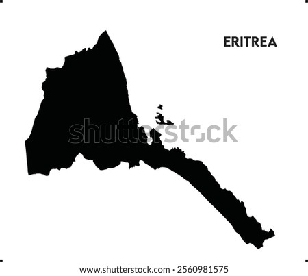 Eritrea icon vector design, Eritrea Logo design, Eritrea's unique charm and natural wonders, Use it in your marketing materials, travel guides, or digital projects, Eritrea map logo vector