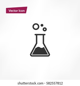 Erlenmeyer Flask Icon 