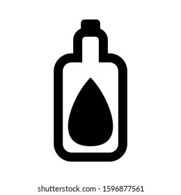 Erlenmeyer flask icon isolated sign symbol vector illustration - high quality black style vector icons
