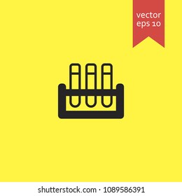 erlenmeyer flask. erlenmeyer flask icon. sign design. Vector EPS 10.