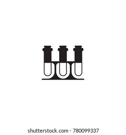 erlenmeyer flask icon. sign design