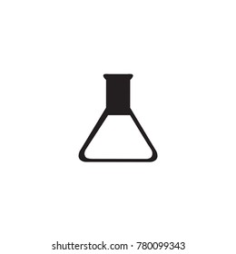 erlenmeyer flask icon. sign design