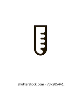 erlenmeyer flask icon. sign design