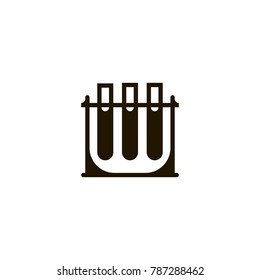 erlenmeyer flask icon. sign design
