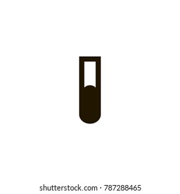 erlenmeyer flask icon. sign design