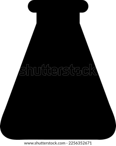 erlenmeyer flask icon. sign design trendy style illustration on white background..eps