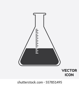 Conical Flask Flat Design Stock Vector (Royalty Free) 310748795