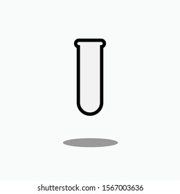 Erlenmeyer Icon. Laboratory Element Illustration As A Simple Vector Sign & Trendy Symbol for Design and Medical / Science Websites, Presentation or Mobile Application.