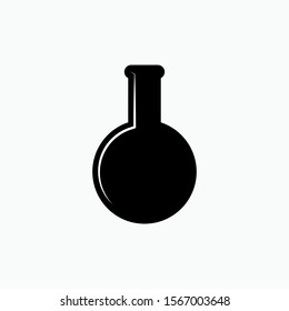 Erlenmeyer Icon. Laboratory Element Illustration As A Simple Vector Sign & Trendy Symbol for Design and Medical / Science Websites, Presentation or Mobile Application.