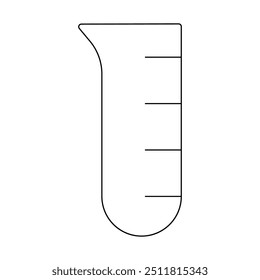Erlenmeyer Icon simple illustration design