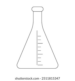 Erlenmeyer Icon simple illustration design