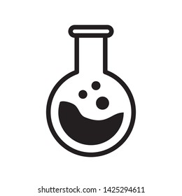 Erlenmeyer Icon Vector Trendy Design template