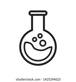 Erlenmeyer Icon Vector Trendy Design template