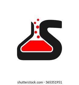 Erlenmeyer Logo Vector Stock Vector (Royalty Free) 365351951 | Shutterstock