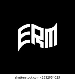ERM logo design, ERM simple and modern logo. ERM luxurious alphabet design  
