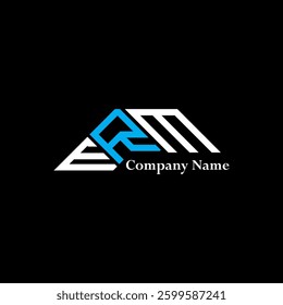 ERM logo design, ERM simple and modern logo. ERM luxurious alphabet design  