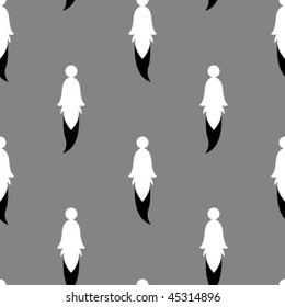 Ermine seamless texture (grey, black, white)