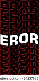 eror t shirt design vector, Varsity T shirt Designs, Slogan T shirt Design 
