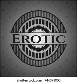 Erotic black emblem