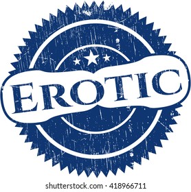 Sello de caucho erótico