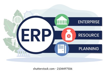 ERP - Acrónimo de planificación de los recursos institucionales, antecedentes de concepto de negocios