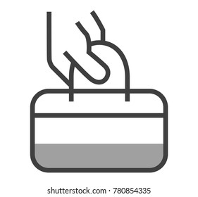 ERP icons outline 