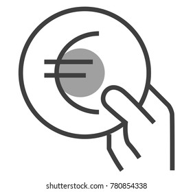 ERP icons outline 