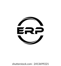 ERP Letter Logo Design, Inspiration for a Unique Identity. Modern Elegance and Creative Design. Watermark Your Success with the Striking this Logo.