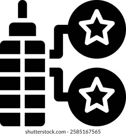 ERP Success, Business Success Glyph Solid Icon