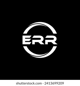 ERR Letter Logo Design, Inspiration for a Unique Identity. Modern Elegance and Creative Design. Watermark Your Success with the Striking this Logo.