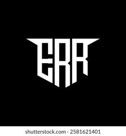 ERR letter logo design with white background in illustrator, vector logo modern alphabet font overlap style, calligraphy designs for logo, Poster, Invitation, etc.
