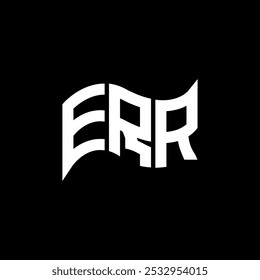 ERR logo design, ERR simple and modern logo. ERR luxurious alphabet design  