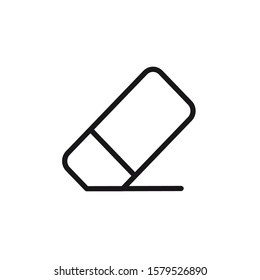 Erraser icon design template EPS 10