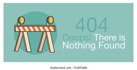 Error 404 banner