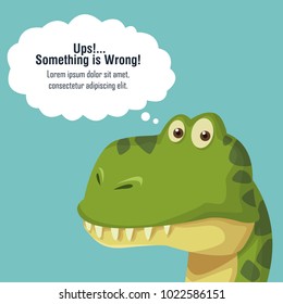 Error 404 dinosaur theme